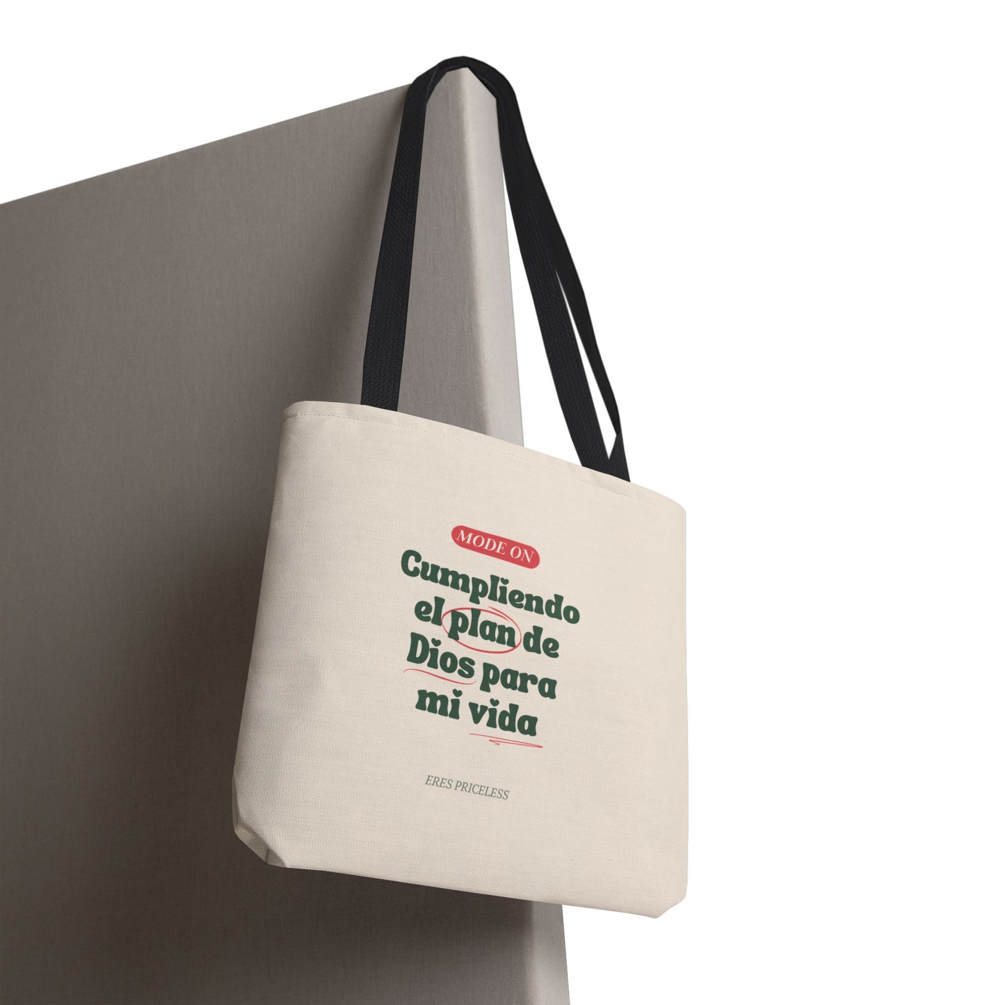 Beige Tote Bag “Mode On”