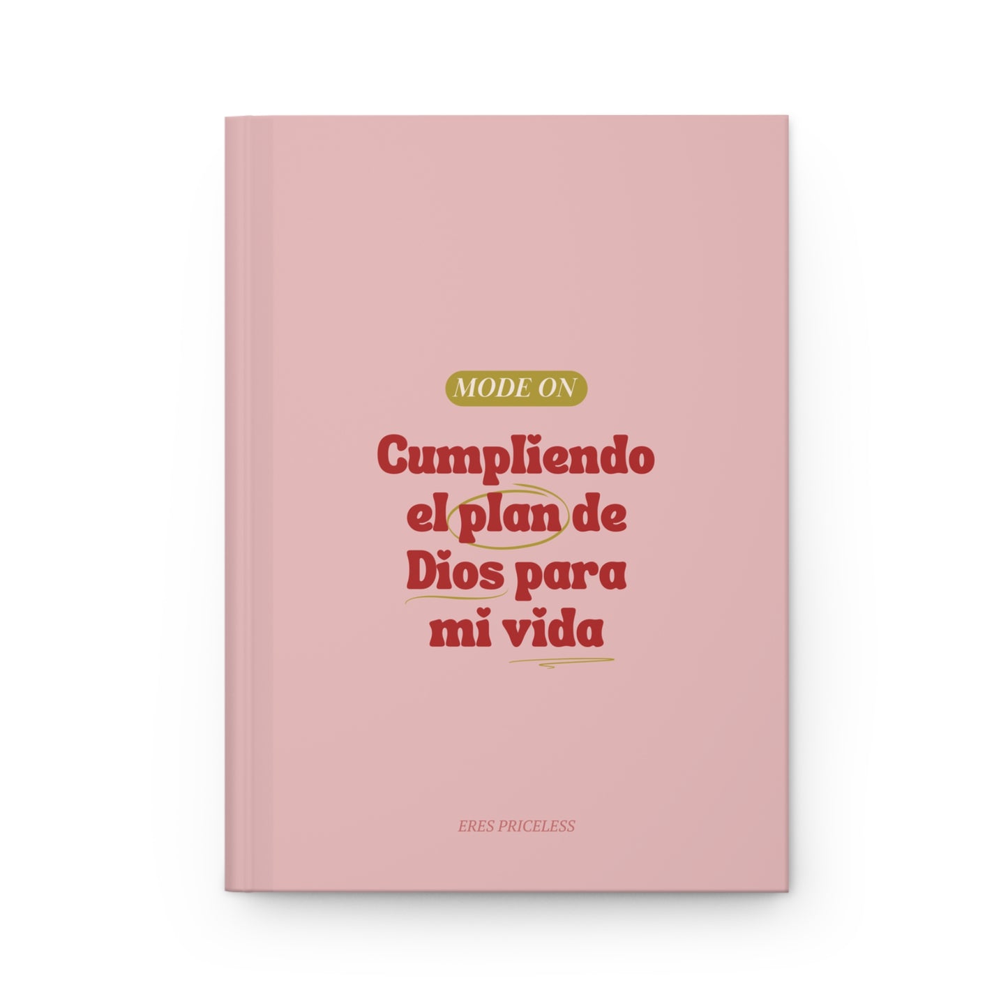 Pink-Journal de Tapa Dura “Mode On”