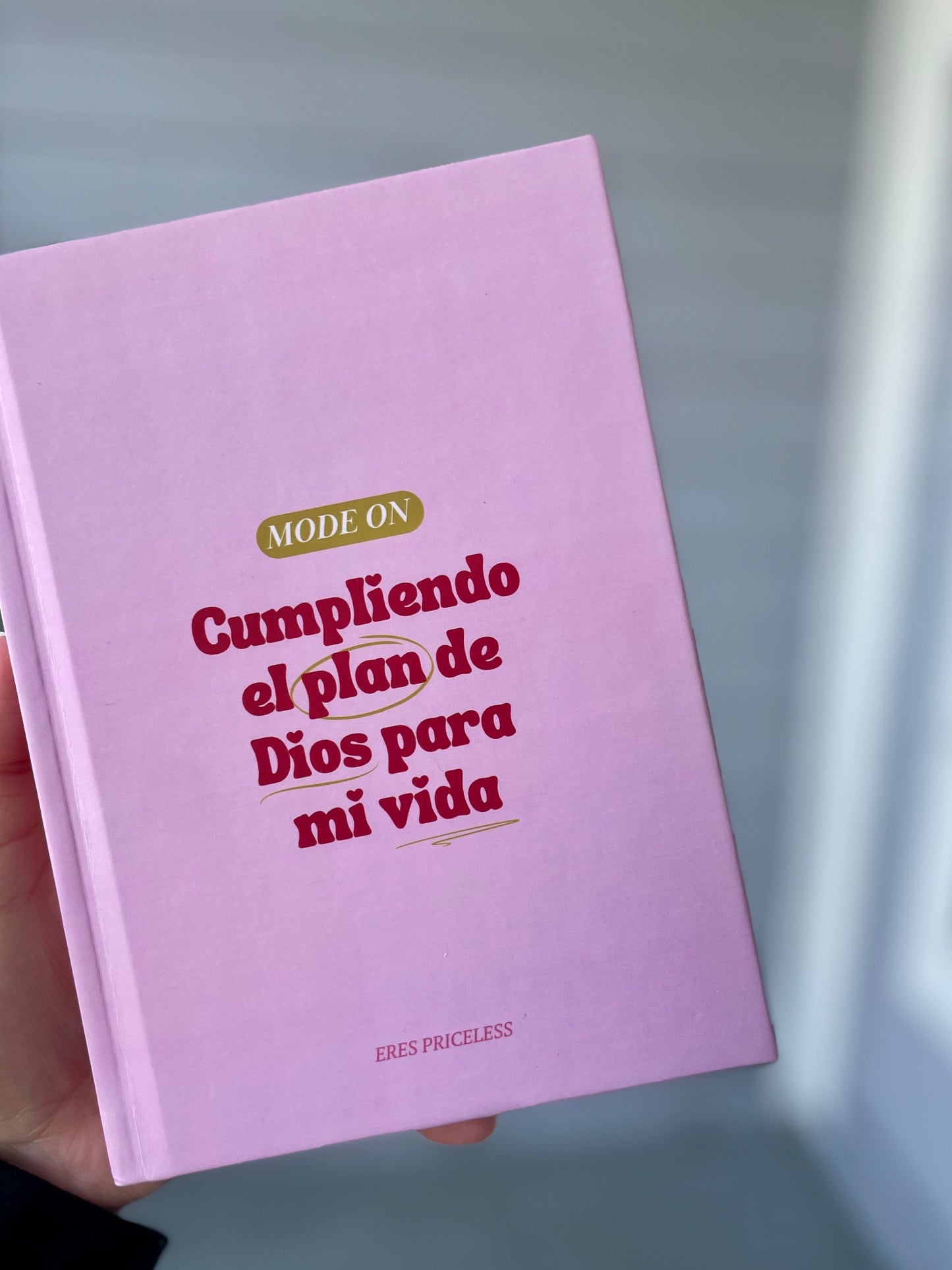 Pink-Journal de Tapa Dura “Mode On”