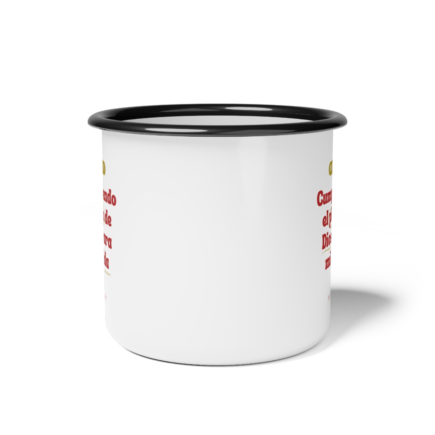 Taza Acero -“Mode On” Letras Roja