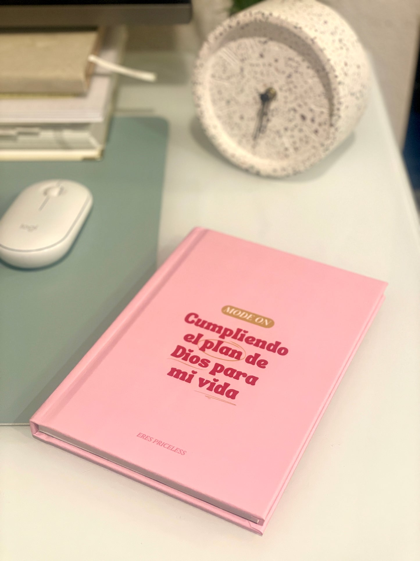 Pink-Journal de Tapa Dura “Mode On”