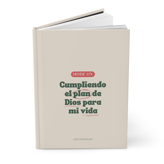 Beige- Journal de Tapa Dura “Mode On”