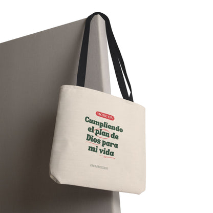 Beige Tote Bag “Mode On”