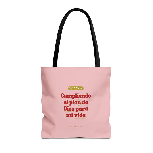 Pink Tote Bag “Mode On”