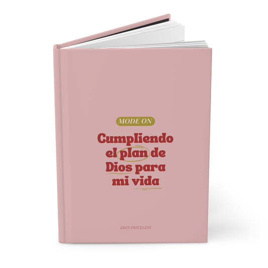 Pink-Journal de Tapa Dura “Mode On”